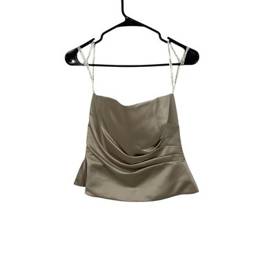 JEFFREY & DARA EVENINGS by TOM BARRA VTG 80s Bustier Tube Top Nude Minimalist 6