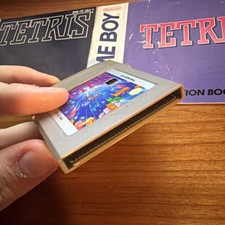 Tetris Nintendo Game Boy, Cartridge With 2 Instruction Manuals. Works Great!