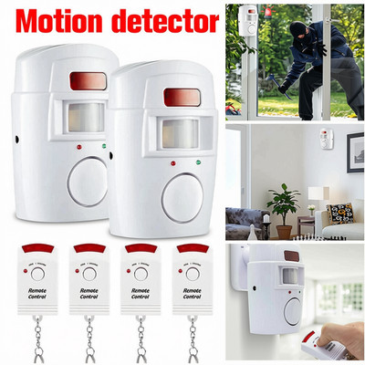 2 Set Motion Sensor Wireless Security Alert System Home Driveway Alarm Garage AU