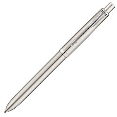 PARKER Sonnet Multi-Function Pen Stainless Steel CT 0.5mm Pencil w/ Box