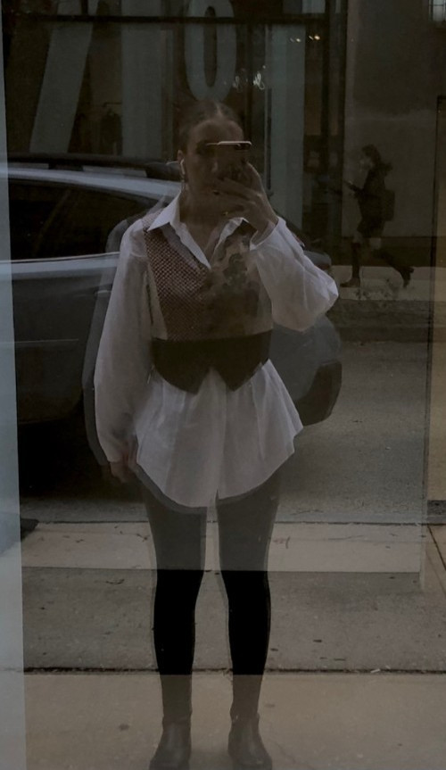 Vintage Patchwork Tapestry Vest Patchwork Mix of … - image 6