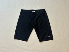 Mens Boy SPORTI Black Competitive Swim Jammers Trunks Sz 30