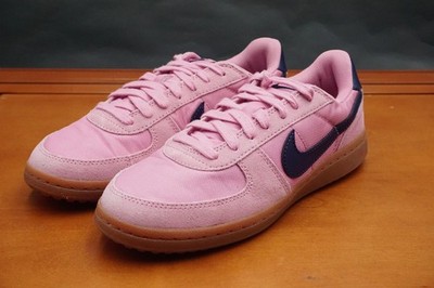 Nike Field General Shoes Youth 7Y Pink Suede Canvas Low Top Athletic Sneakers