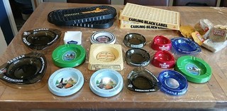 Man Cave Job Lot Drip Trays Ashtrays & Beer Mats