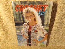 CROCHET FUN booklet June / July 1988 Special Crochet Bazaar Issue