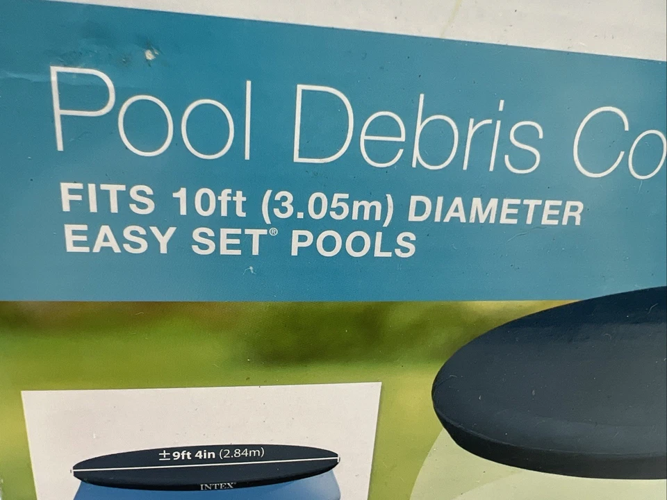 Intex 9.3 Foot Pool Debris Cover Fits 10ft 3.05m Diameter Round Pools New Sealed - Image 3 of 4
