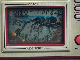 Nintendo Game & Watch Octopus (OC-22) Wide Screen