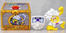 Mcdonalds One Piece X SpongeBob Squarepants, SpongeBob xGear 5 Luffy Toy🔷REAL🔷