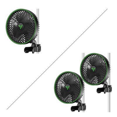VIVOSUN AeroWave E6 Gen2 6'' Grow Tent Clip Fan Auto Oscillation 5/10 Speed Level