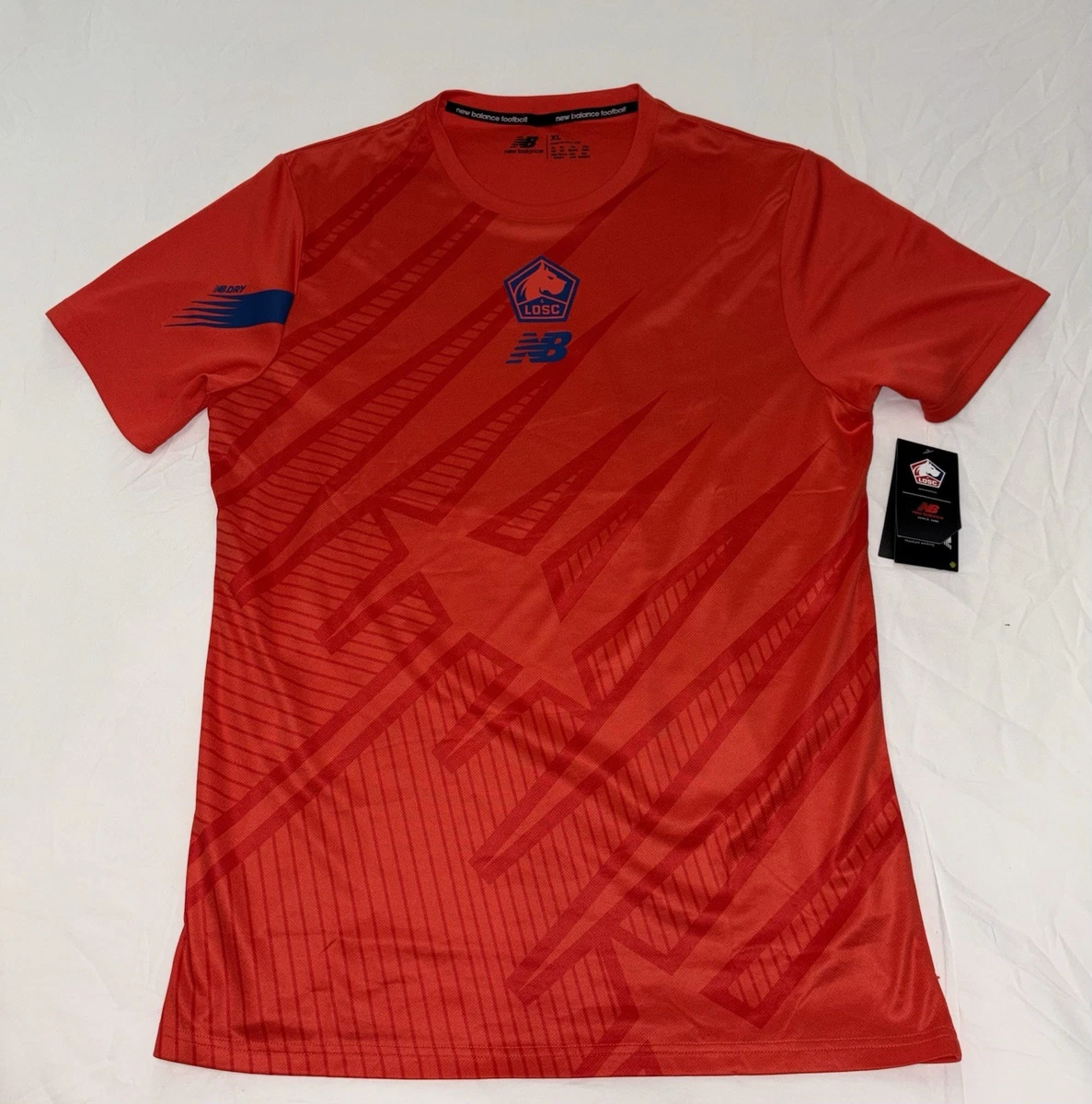 aillot LILLE LOSC KIPSTA 2003 2004 vintage Les Dogues jersey hoe shirt XL