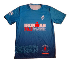 San Andres IRONMAN Tee SHIRT 70.3 MARATHON TRIATHLON Womens Size L