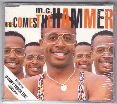 M.C. Hammer U.K. Maxi-Single CD ''Here Comes The Hammer'' Capitol SEALED