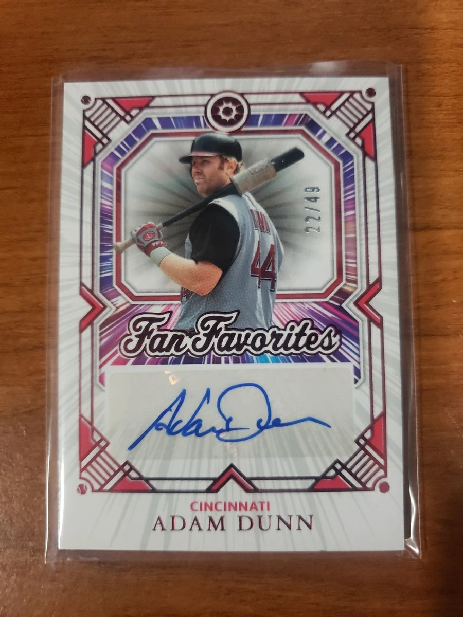 Adam Dunn Original Baseball Sports Trading Cards & Accessories for