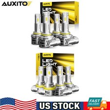 AUXITO H11 9006 9005 LED Headlight Fog Bulb High Low Beam White 6500K N