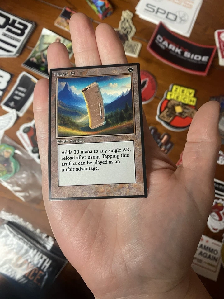 NEW NRA Atlanta Magpul Pokemon Tactical Card Sticker Decal PMag 30 AR Magazine - Image 2 of 2