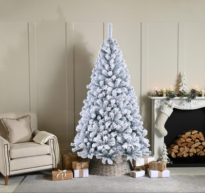 Künstlicher Weihnachtsbaum 180 cm (6 Fuß) Wentworth beflockte Tanne