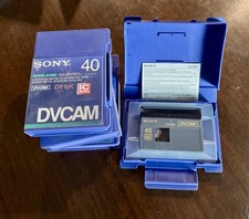 SONY DVCAM 40 Advanced ME Digital Video Cassette 40 Minute - 4 Tapes NEW