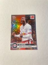 Topps Now Bundesliga - #56 Yan Diomande /25 Rookie Card - RB Leipzig. rookie card picture