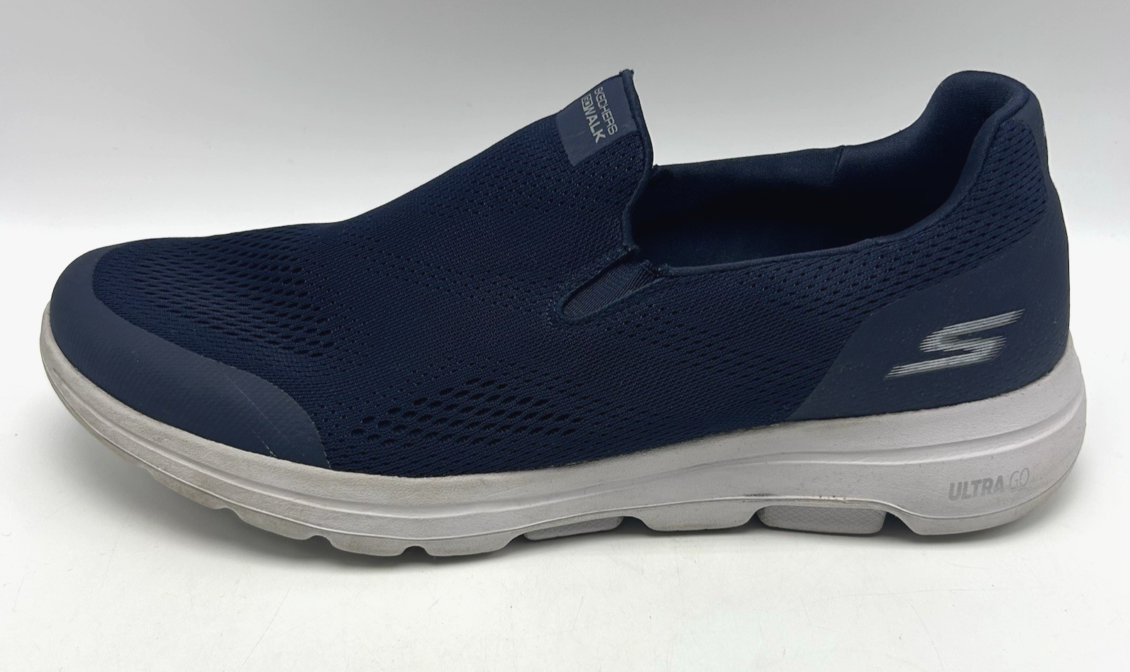 SAOLA Skechers Sneakers Uomo 13 Go Walk Ultra Go 216039 Blu Scarpe Casual Slip On Leggi