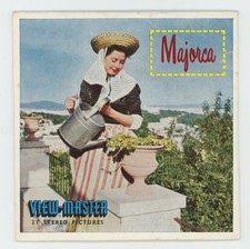 MAJORCA The Balearic Islands Spain View-Master Packet C-241-E Exc. Cond.