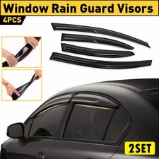 2set For Honda 06-2011 4Dr Civic Mugen Window Visor Vent Weather Shield Deflecto