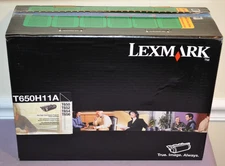 Lexmark T650H11A Black High Yield Return Program Toner Cartridge ~ New Open Box
