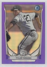 2014 Bowman Prospects Chrome Retail Purple Refractor 190/199 Tyler Danish 8k4