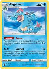 Carte Pokémon Aligatueur 24/70 Holographique Majesté des Dragons
