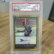 Brandon Marshall Cards and Memorabilia Guide 8