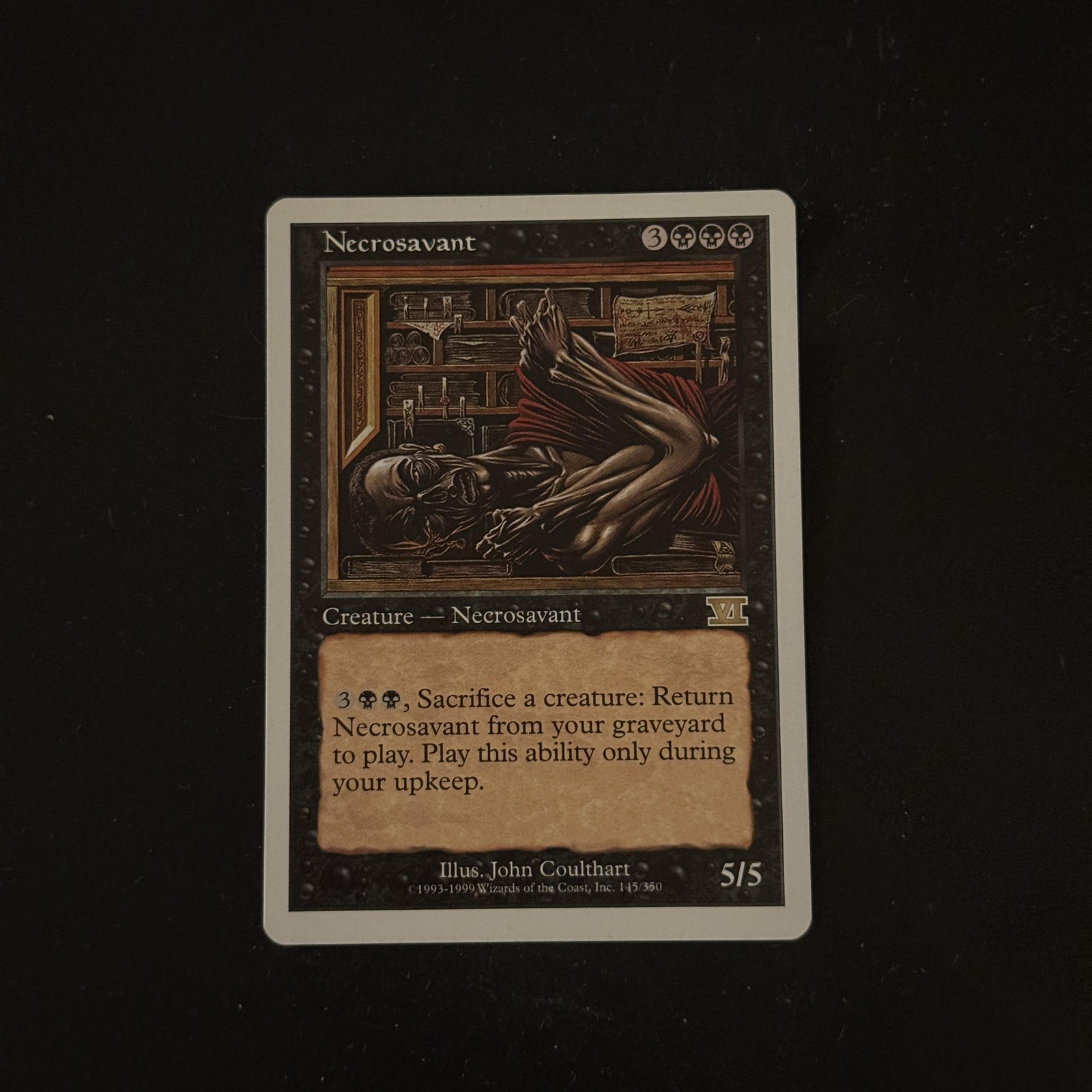 Magic The Gathering Visions Necrosavant # Lightly played