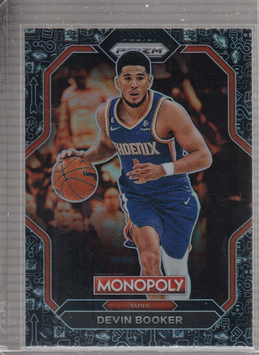 2022-23 Panini Prizm Monopoly #PS10 Devin Booker All-Stars Black Classic Icons