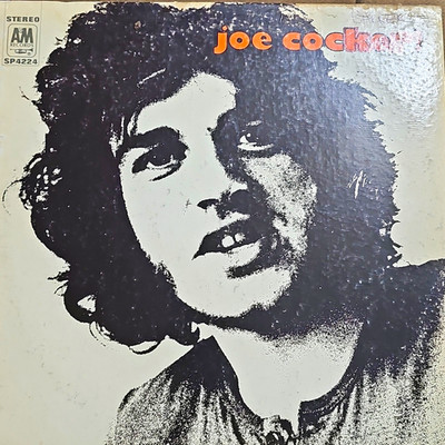 Joe Cocker Joe Cocker! A&M Stereo 12'' 33 RPM Vinyl LP SP-4224