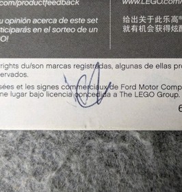 Lego Instruction Manual Speed Champions #75871 Ford Mustang GT