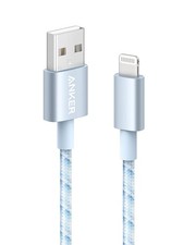 Anker 3ft Lightning Cable Nylon MFi Certified Fast Charging Lifetime Warranty