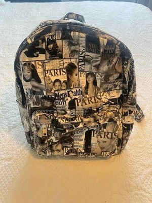 3am Forever Patent Leather Backpack Paris MIchelle Obama Magazine Newspaper