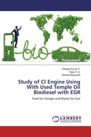 Deepak Kumar T. (U. A.) | Study Of CI Engine Using With Used Temple Oil...