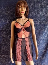 ADORE ME LINGERIE UNDERWIRE BLACK SZ XL