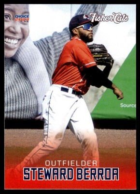 2023 Steward Berroa Choice Minor League Rookie RC New Hampshire Fisher Cats