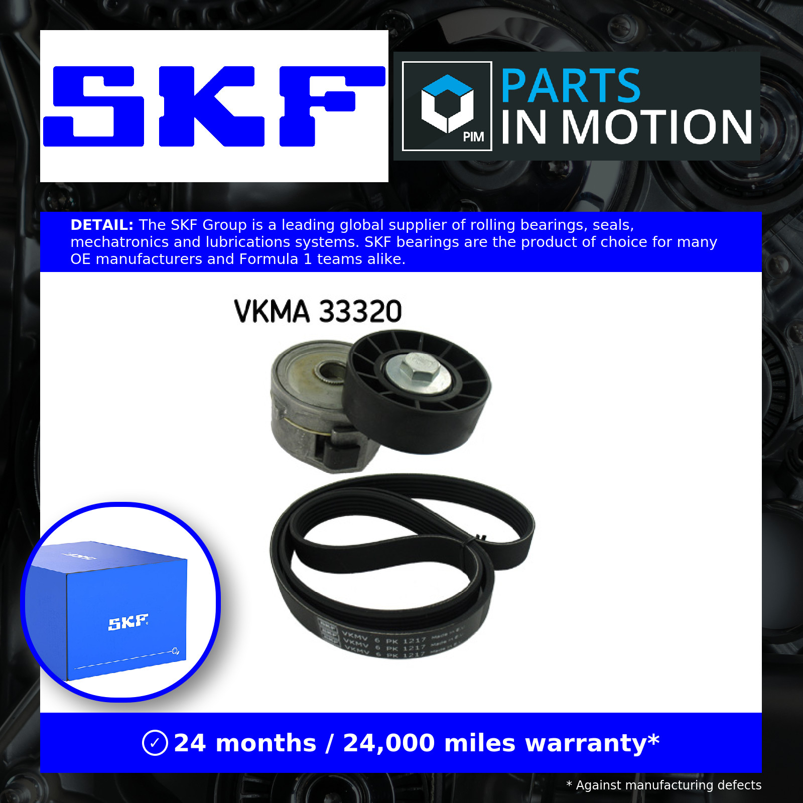 SKF VKMA 33320 Multi-V belt kit - Image 6