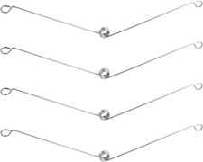 4PCS Spring Clips for Recessed Light Fixtures Torsion Spring Clips Metal Recesse