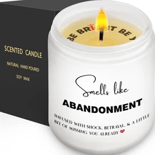 Scented Candles - Moving Away Gift for Friends, Neighbor, Coworker Leaving Gift,