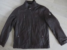 Neuwertige GATE ONE G1 Herren Jacke Übergangsjacke Braun Wildlederimitat Gr.50