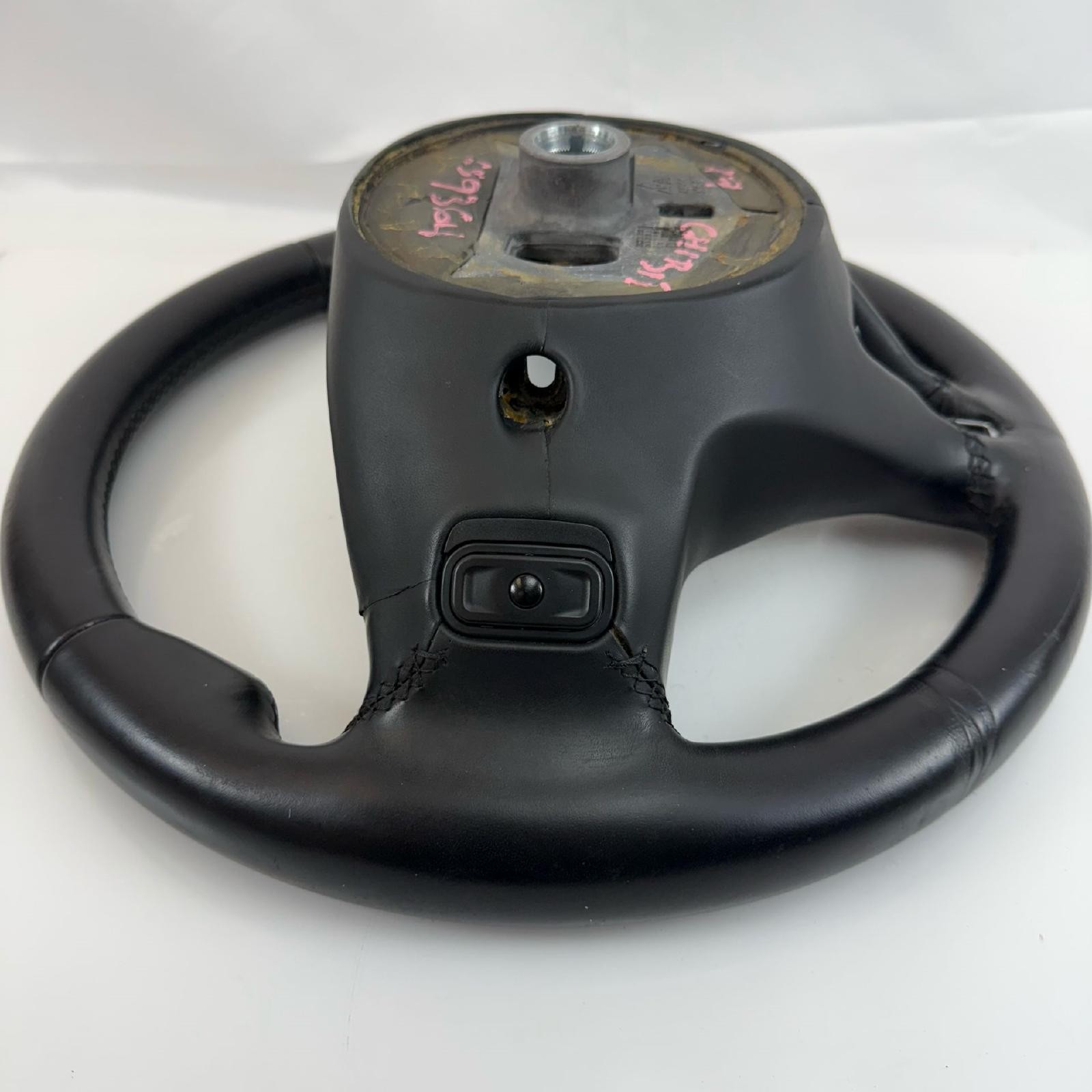14-17 Maserati Ghibli OEM Black Steering Wheel Leather Controls 1033084XXXA