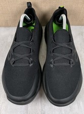 OOFOS OOmg Sport LS Low Recovery Black Shoes Sneakers Lace Up Men's Size 11