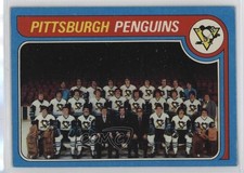 1979-80 Topps Team Checklist Pittsburgh Penguins Checklist Team #256 19rf