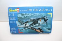 1:72 Revell 04118 Focke Wulf FW 190 A-8/R-11 Bausatz - Karton Verschlossen (123)