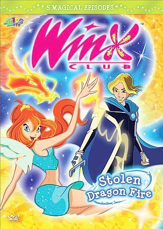 Winx Club Vol 4 Stolen Dragon Fire (2006 DVD) SEALED NEW GREAT CONDITION N