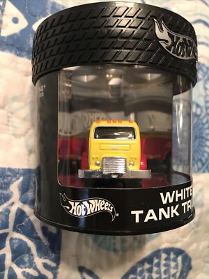 ホットウィール　シェル　タンクローリー　7千個　White Tank Truck ホットウィール シェル タンクローリー 7千個 White Tank Truck