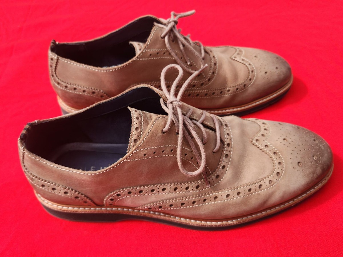 Cole Haan Men's Morris Wing Oxford Nubuck Shoe Size 8M C30695