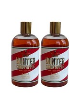 Bath  Body Work Winter Candy Apple 2 in 1 Body Wash  Bubble Bath 16 fl oz New